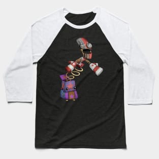 Jack-in-the-Bot (original) Baseball T-Shirt